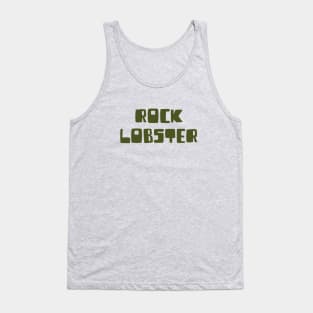 Rock Lobster, green Tank Top